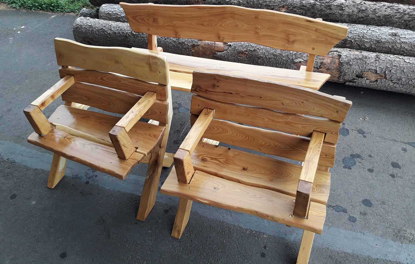 Holzstühle aus Massivholz von Tischlerei Beck aus Apolda